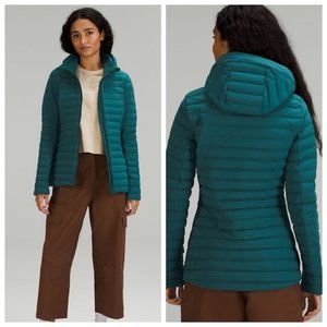 Luluemon Pack It Down Jacket NWOT--Green Jasper Size 12